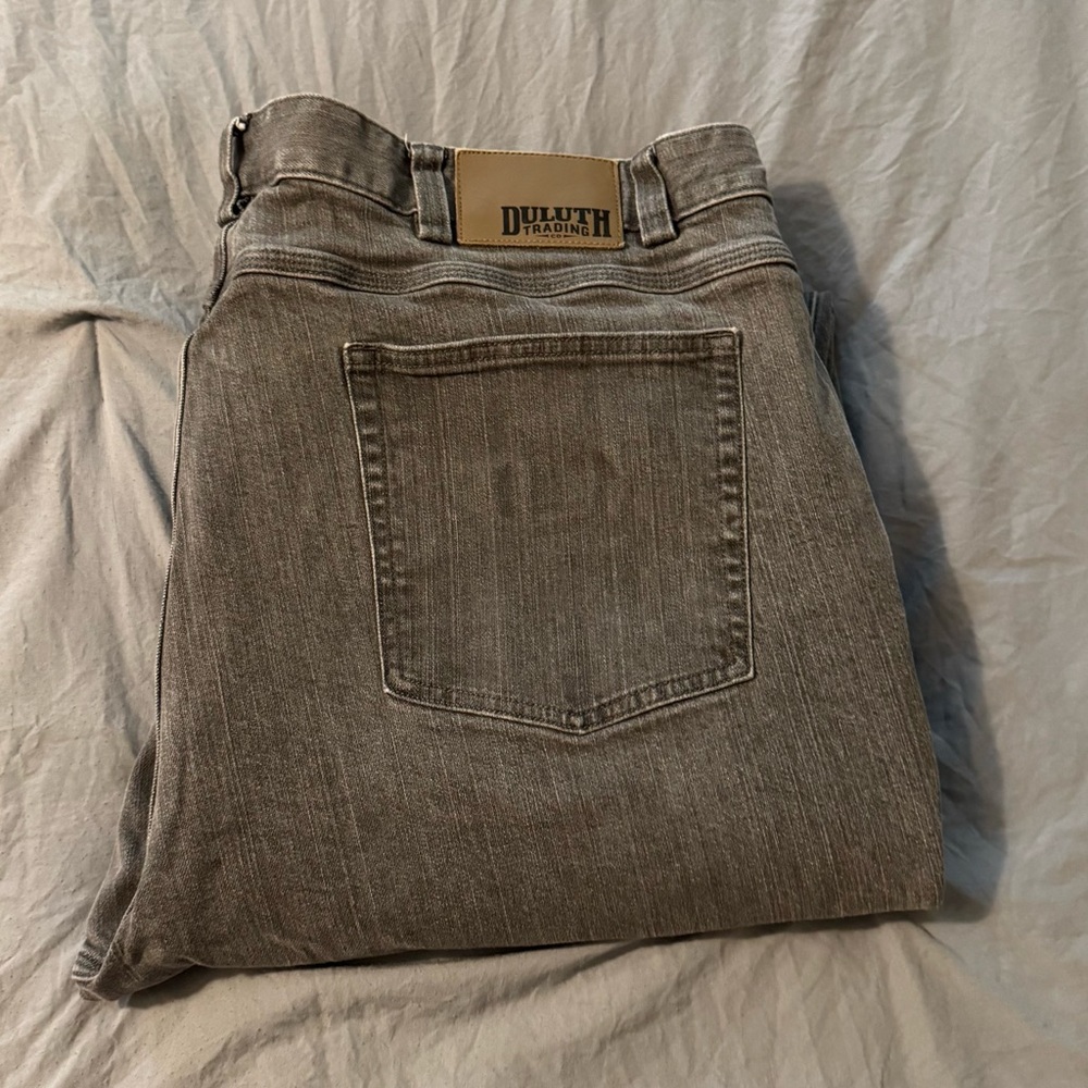 Duluth Trading Company Flex‎ Ballroom Jeans Relaxed Fit Men’s Size 44x32